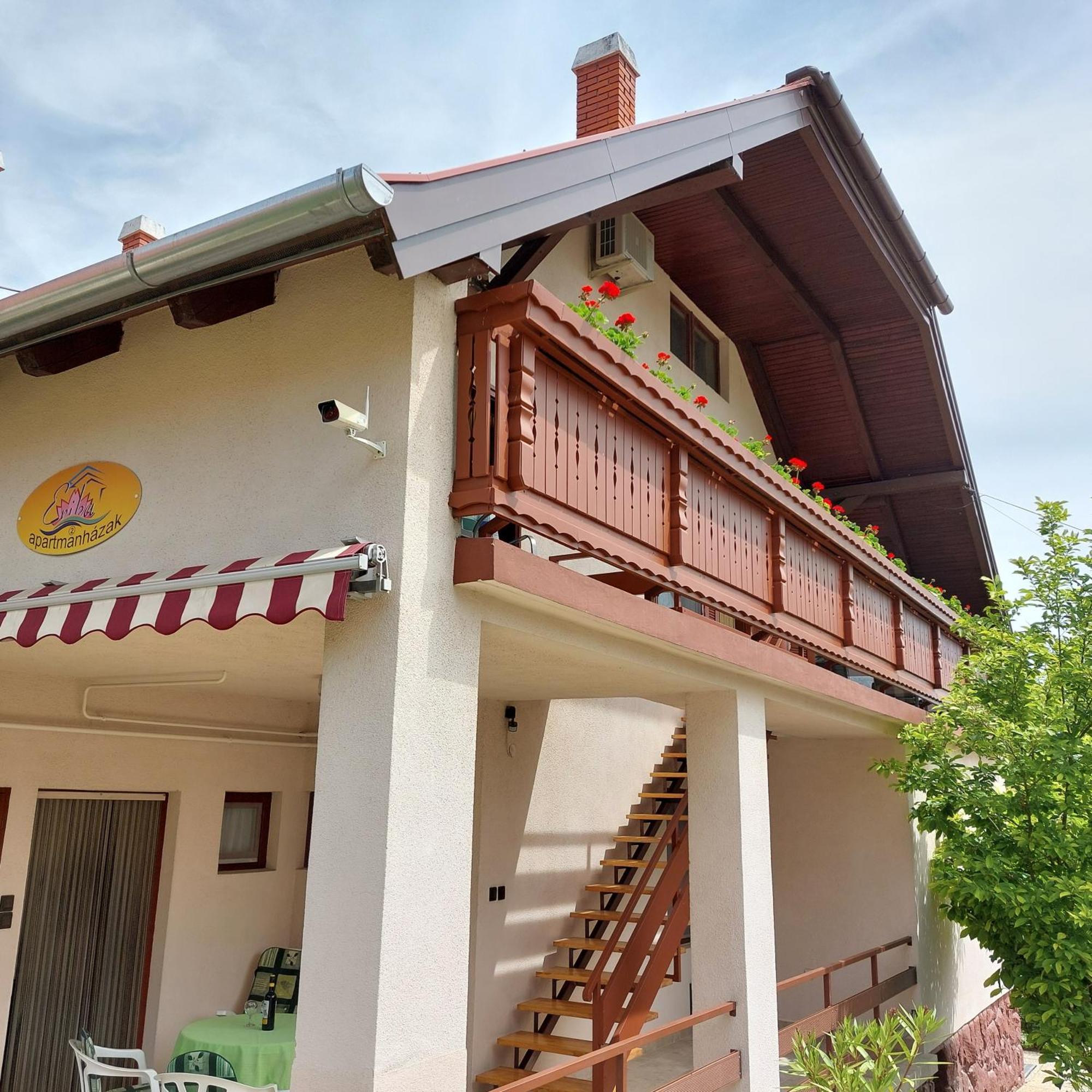 Erika Apartmanhazak Hévíz Dış mekan fotoğraf